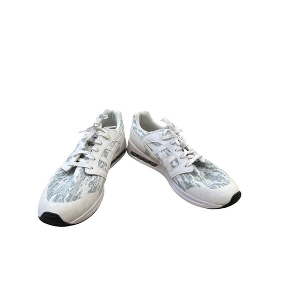 Asics Other - Asics Gel-saga White & Gray Running Shoes Size 11 SKU 7383